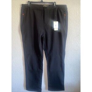 New Camii Mia Outdoor Fleece Lined Snow Pants Women 37 L 30 Black Hiking Outdoor